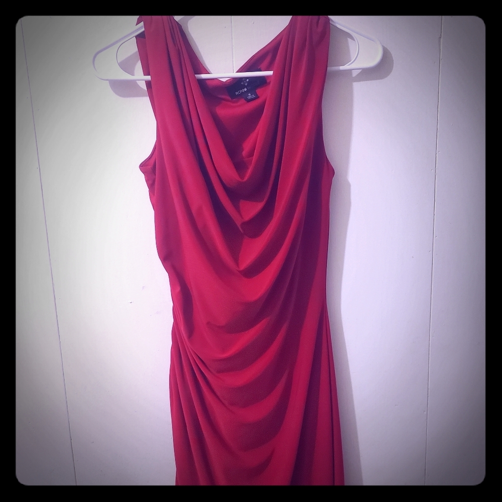 Gorgeous fitted red dress